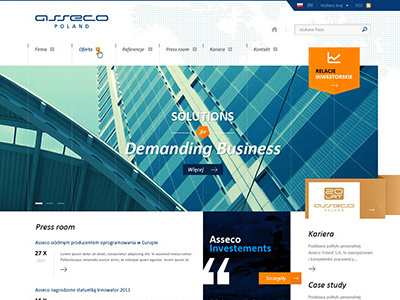 Asseco corporate poland software webdesign