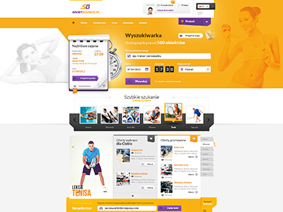Sport booker responsive sport booker sport classes webdesign