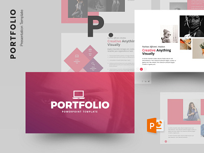 Portfolio Presentation Template Cover Image by TemplySlides on Dribbble