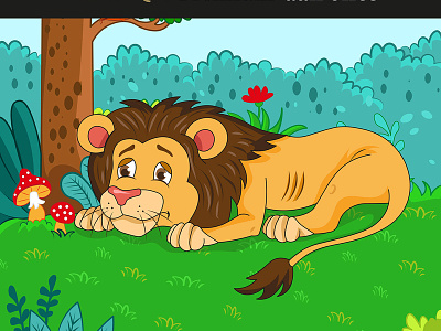 Lion illustration children book illustration design icon illustration illustrator mascot maskot vector yayınevi çizer