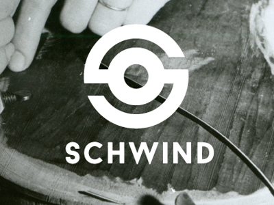O-Schwind Logo/Icon bold branding clean icon importing logo s simple sleek white
