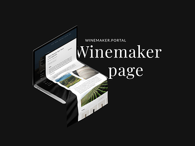 Winemaker portal desktop desktop design e commerce product page ui wine winery