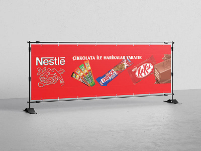 Nestle - Bill Board billboard billboard design brand application