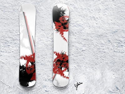Snowboard Design design illustration snowboards