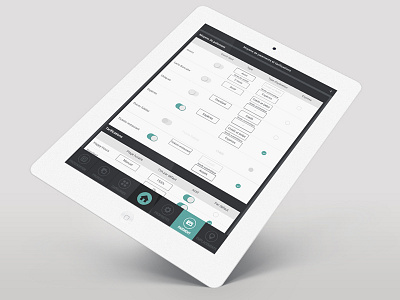 Ipad Cash-register App Backoffice Iso7 app buttons cash flat icons ios7 ipad mobile register