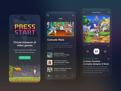 Press Start - virtual museum of video games