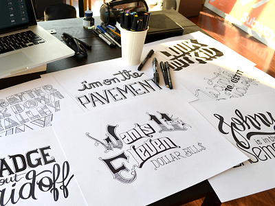 Bob Dylan´s HAND LETTERING EXPERIENCE