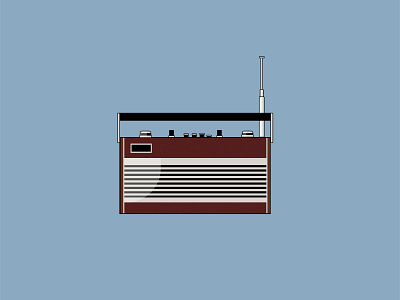 Radio illustration dailydrawing design drawing challenge illustration illustrator illustrator cc radio retro retro radio vector vector illustration vectorart