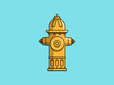 Fire hydrant illustration dailydrawing design fire hydrant hydrant illustration illustration art illustrator illustrator cc vector vectorart vectorartist
