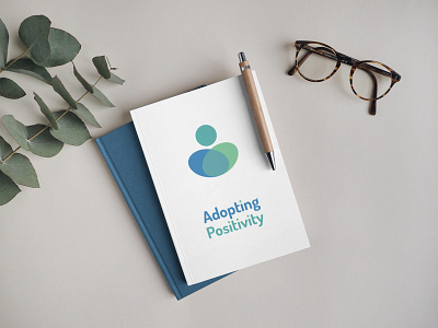 Adopting positivity notebook mockup brand brand design brand identity branding branding and identity branding design logo logo design logo design branding logo designer logo designs logo mark