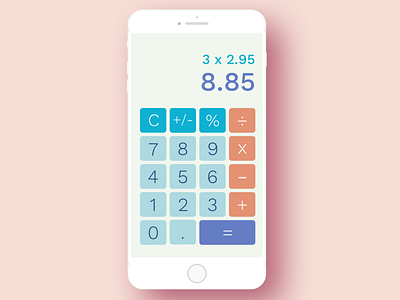 Daily UI 004 - Calculator