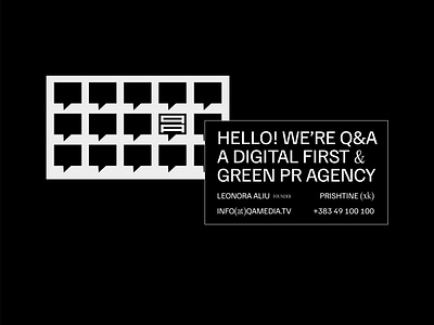 Brand Identity / Q&A Media