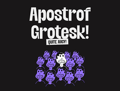 Apostrof - Grotesk Typeface design font graphic design grotesk sans serif serif type typeface typography