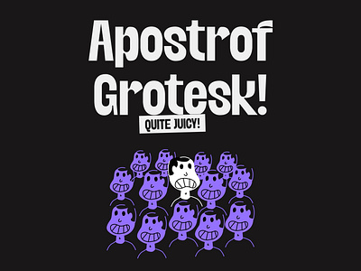 Apostrof - Grotesk Typeface