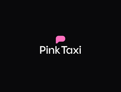 Pink Taxi - Brand Identity brand brand identity branding design font logo taxi type typography visual identity