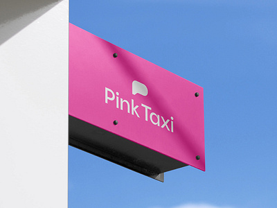 Pink Taxi - Signage Sample