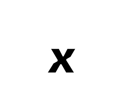 X / e-commerce symbol