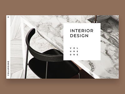 Concept of the site design interior page site studio ui ux web webdesign website