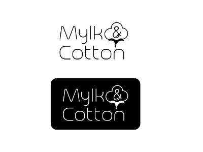 Logo branding concept cotton logo gradient icon icon illustration logo logo design logo design concept typography vector