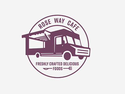 Logo Design branding concept based logos logo craft logo for rose way cafe logoconcept logodesign