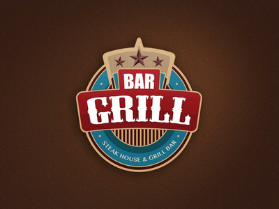 Logo for a steak bar.