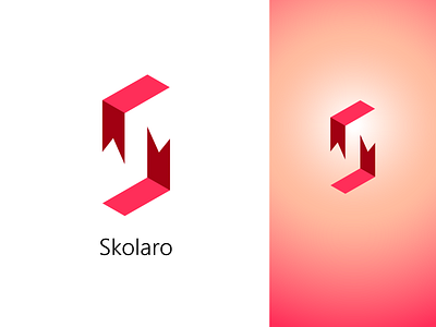 Skolaro 2d app brandidentity branding clean design education logo flat graduation graphic design icon logo new photoshop type ui vector web website