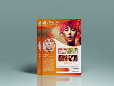 Beauty Flyer beauty flyer face beuty face facial fashion fashion flyer hairstyle health spa
