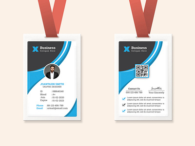 Office ID Card company card employee card entry pass event pass id card indentity card job card journalists card office card