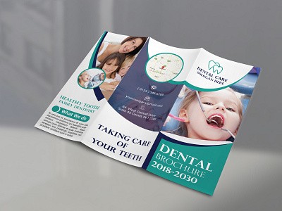 Trifold Brochure creative brochure dental brochu dentist dentists brochure health brochure healthcare hospital brochure medical brochure modern brochure