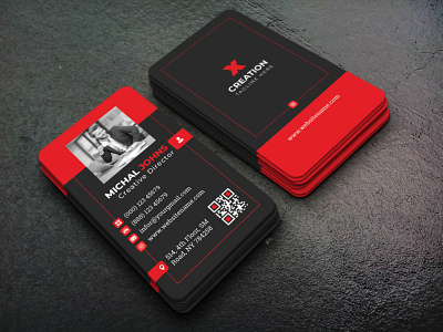 Corporate Business Card eps illustrator