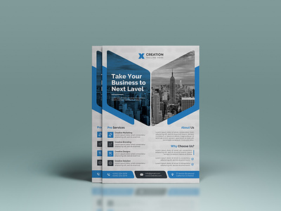 Corporate Business Flyer poster design