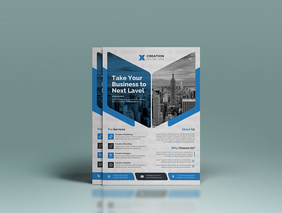 Corporate Business Flyer poster design