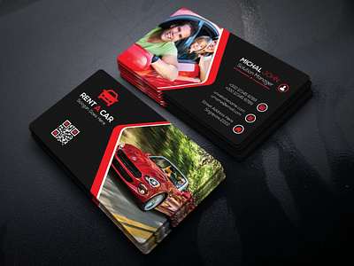 Rent A Car Business Card