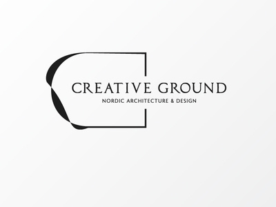 Logo Creative Ground architect design illustration logo simple