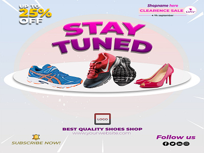 shoes ads post design