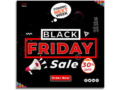 Black Friday Ads Design black friday black friday ads black friday offer black friday sale black friday social ads