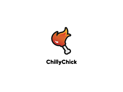 ChillyChick brand branding colors design dribbble elegance elegant first shot golden ratio illustration logo vector