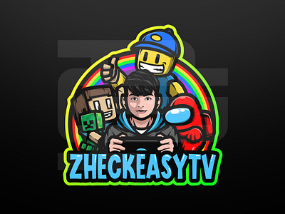 zheckeasyTV avatar logo design