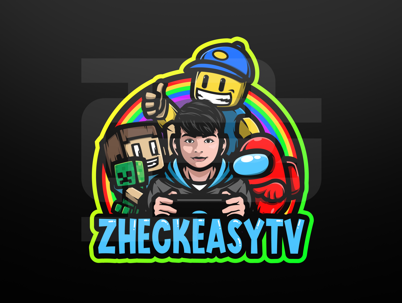 zheckeasyTV avatar logo design by Saiko Graphix on Dribbble