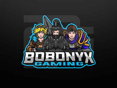 BOBONYX AVATAR LOGO DESIGN avatardesign branding custom esport logo esports illustration logo mascot mascot logo