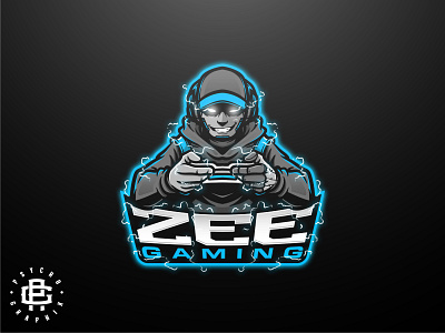 ZEE GAMING LOGO custom design esports illustration illustrator logo logo design mascot mascot logo vector