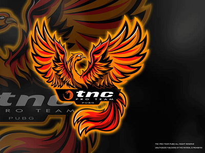 Tnc Mascot Mascot Logo design fps logo designs mascot mascot logo phoenix pubg shooting game