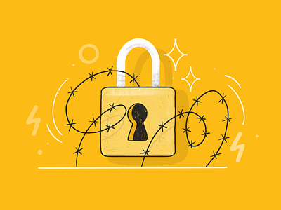 Security illustration 🔒 2d darkcube digitalart drawing firewall flat design funny illustration icon icons set illustration insurance illustartion lock illustration locked mobile banking password product design secure payment security system vector