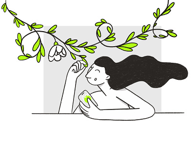 Plants care illustration 🌱