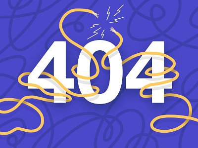 404 Spaghetti Error 2d app branding charachter custom darkcube design digitalart draw drawing error error 404 icon illustration illustration art landing page pattern typography ui ux web