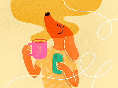 Tea Time Illustration