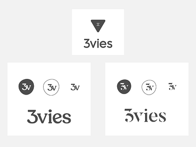 3vies Logo Re design finalists