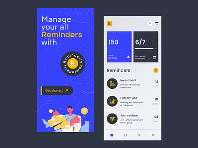 Reminderly - Reminders management app