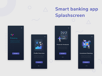 Banking app splashscreen