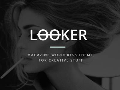 Looker - Magazine WordPress Theme For Creative Stuff blog theme classic creative magazine theme newspaper responsive retro reviews seo social media